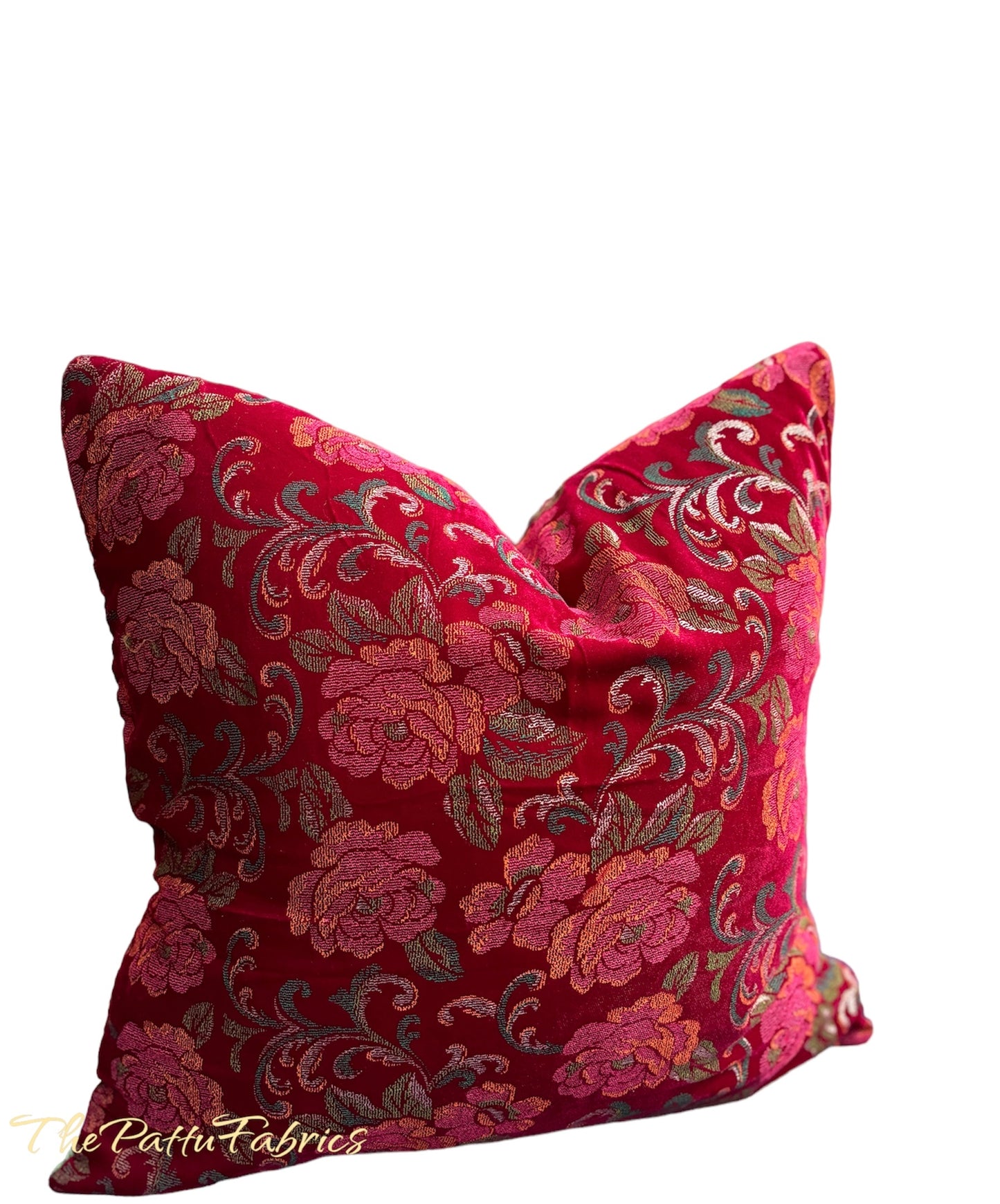 Velvet Floral - Red