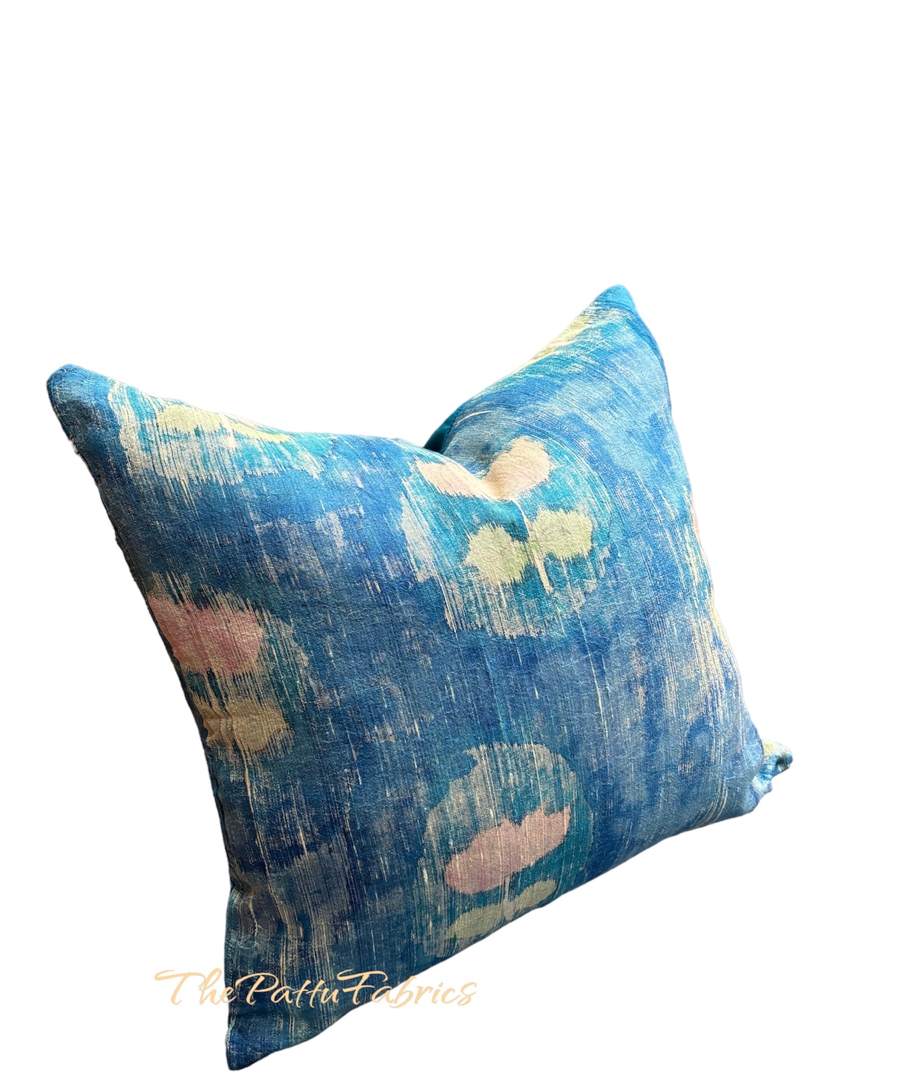 Kalamkari Raw Silk Pillow